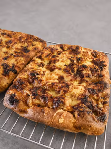 Focaccia Cheddar and Onion
