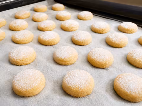 Shortbread rounds