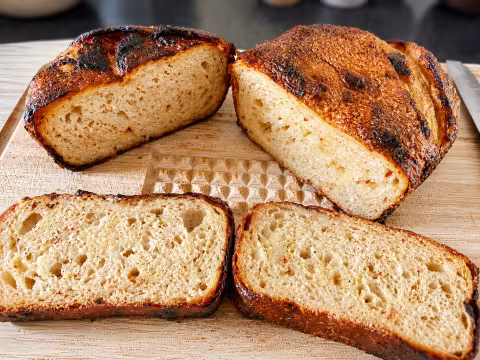 Hot Honey & Cheddar Loaf
